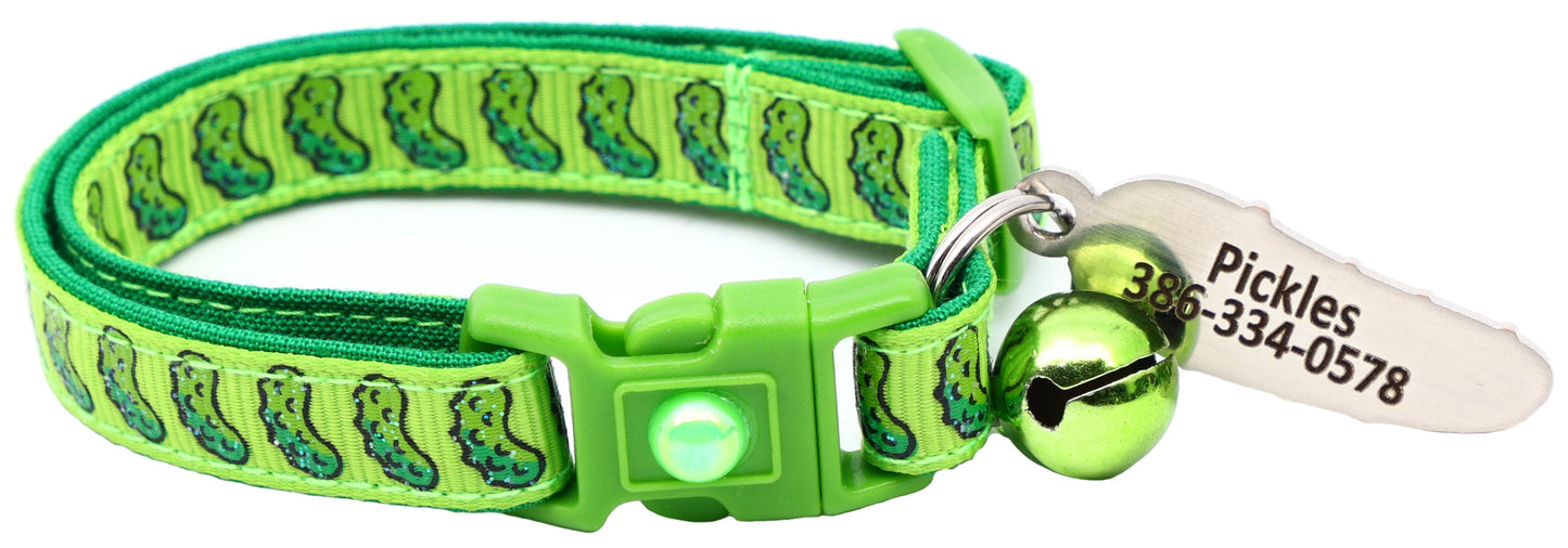 Pickles Breakaway Cat Collar